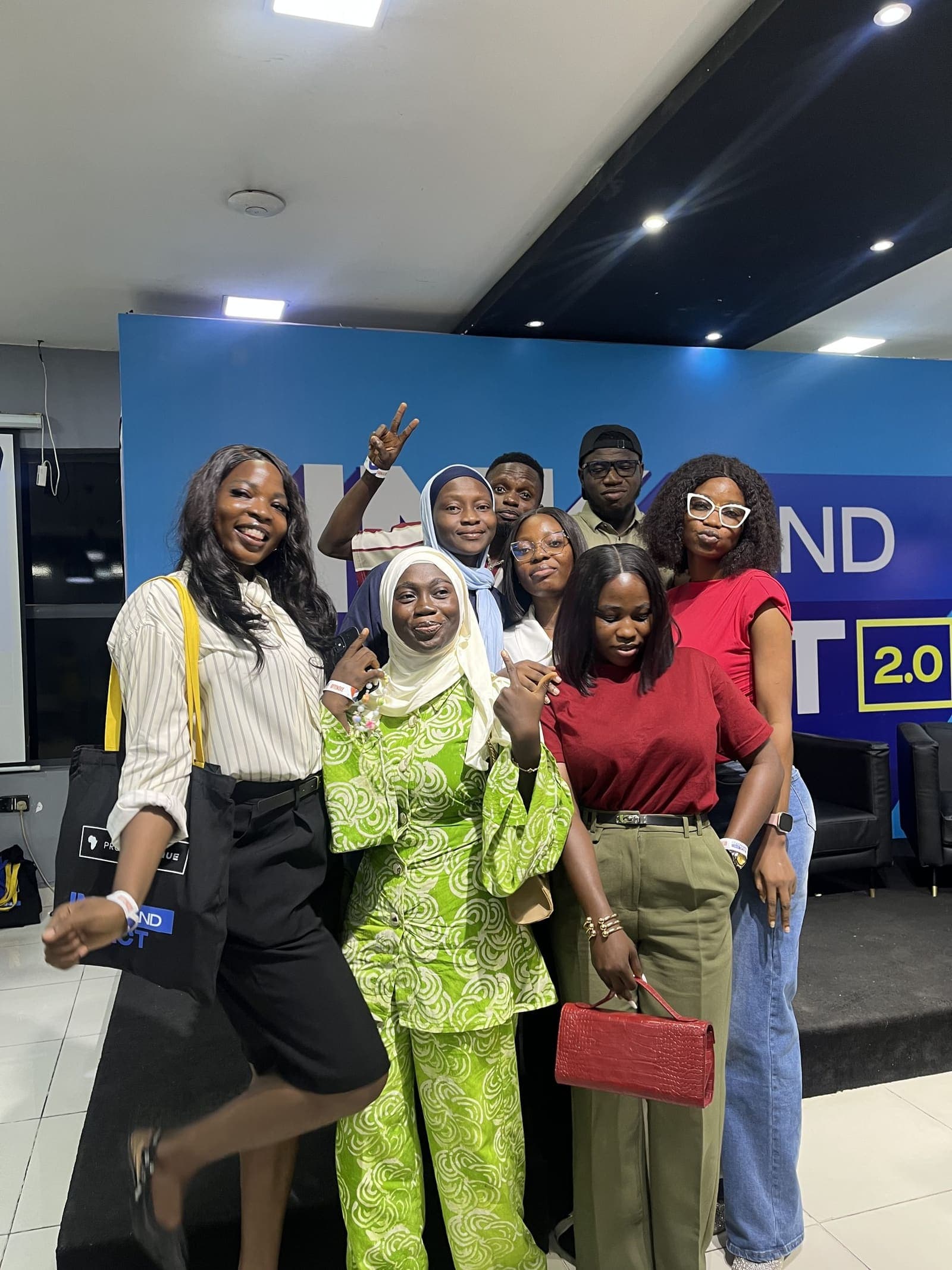 Members together at Ink & Impact 2.0